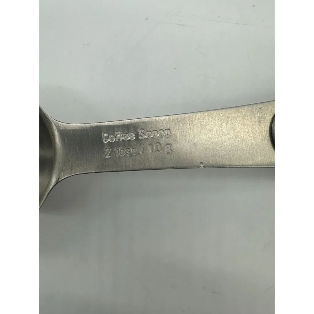 Starbucks Dual Ended Espresso Scoop Coffee Measuring Spoon Stainless Steel DW